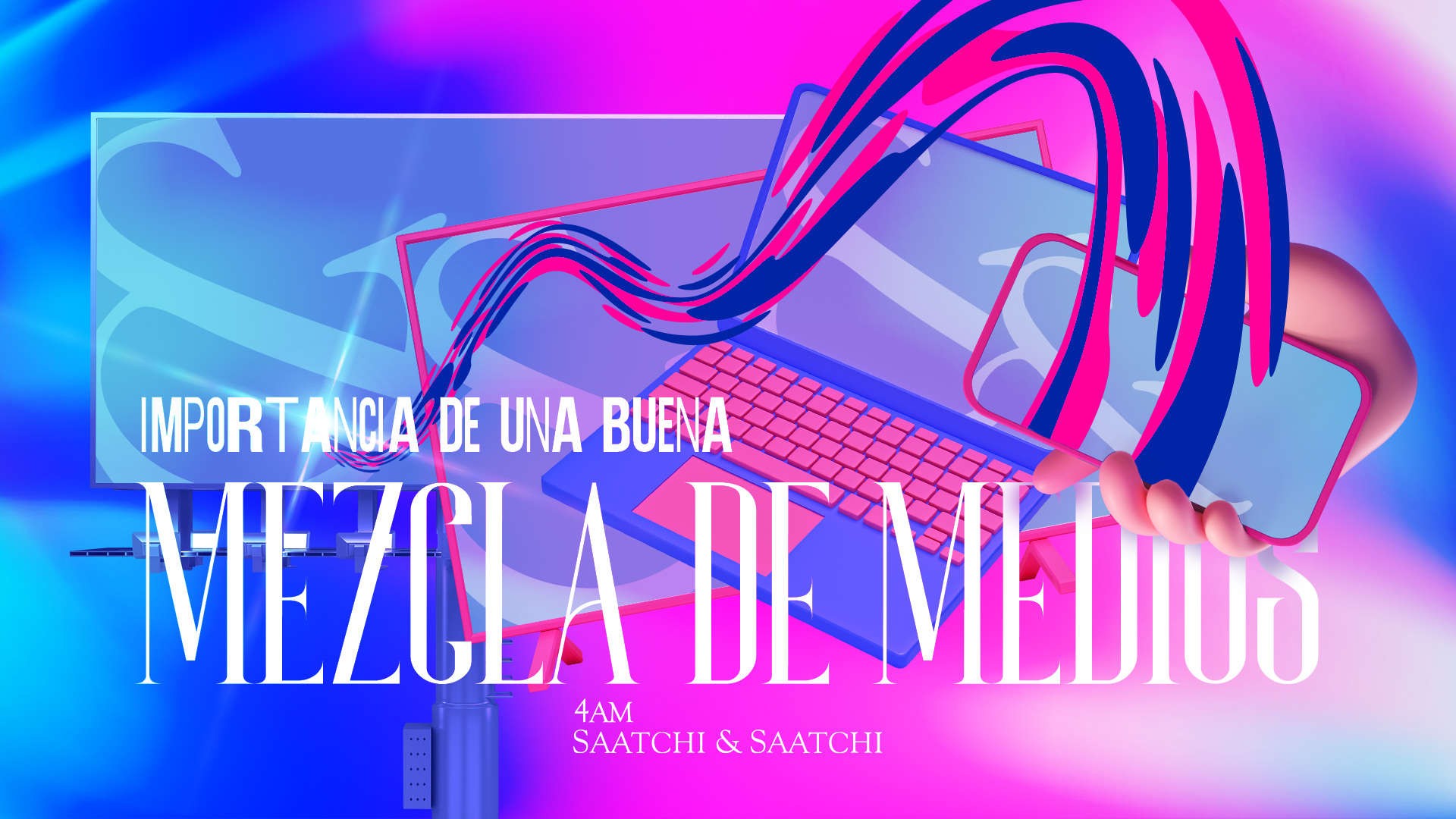 Las marcas se construyen con una mezcla de medios adecuada y no con miopía en un solo medio marcas mezcla medios
